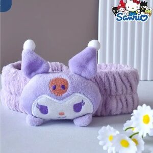 Sanrio Lavender Kuromi Plush Headband